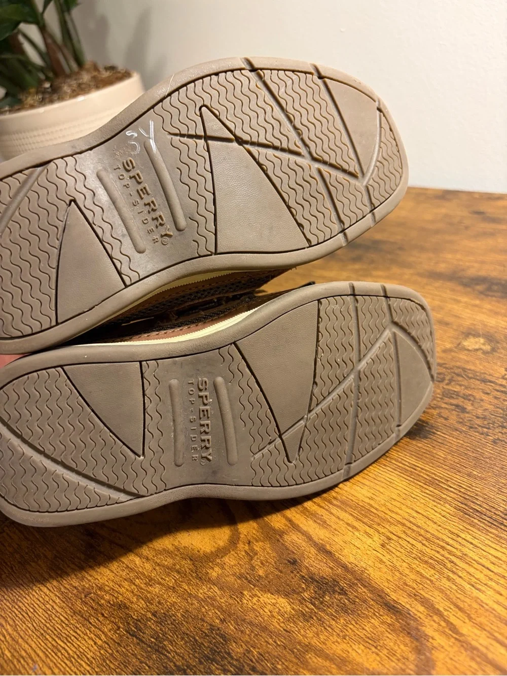 Sperry Kids' Lanyard Boat Shoes - Brown Leather - 11.5